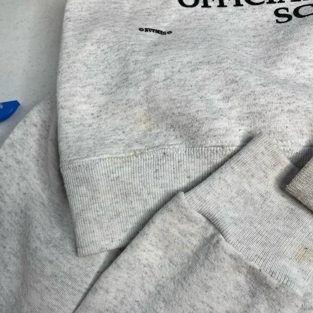 Kentucky Wildcats vintage Nutmeg Mills 94-95 basketball schedule sweatshirt Sz M